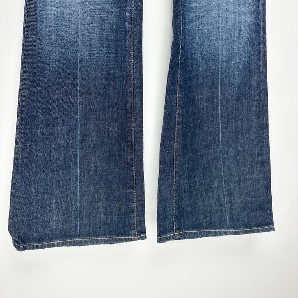 Y2K Citizens of Humanity Low Rise Flare Jeans Ingrid | Medium Wash Blue | SZ 30 - Picture 5 of 12
